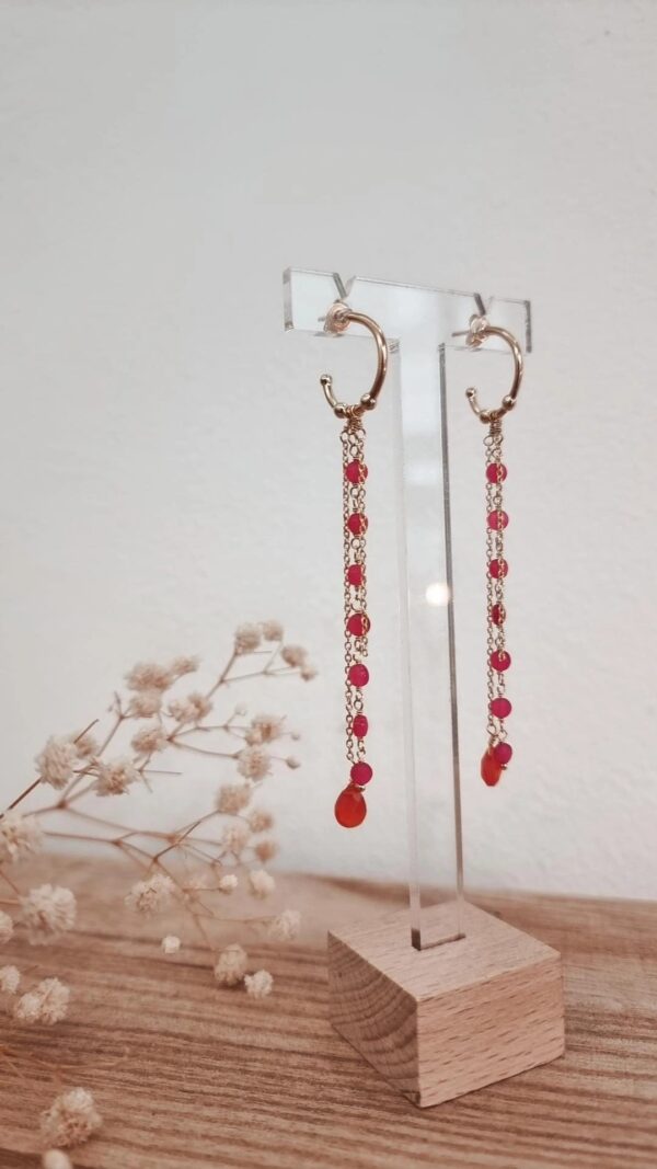 Boucles Alwar Rose